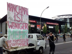 Demo Fünf Jahre Bürgerentscheid “Spreeufer für alle!” am 13.7.2013
